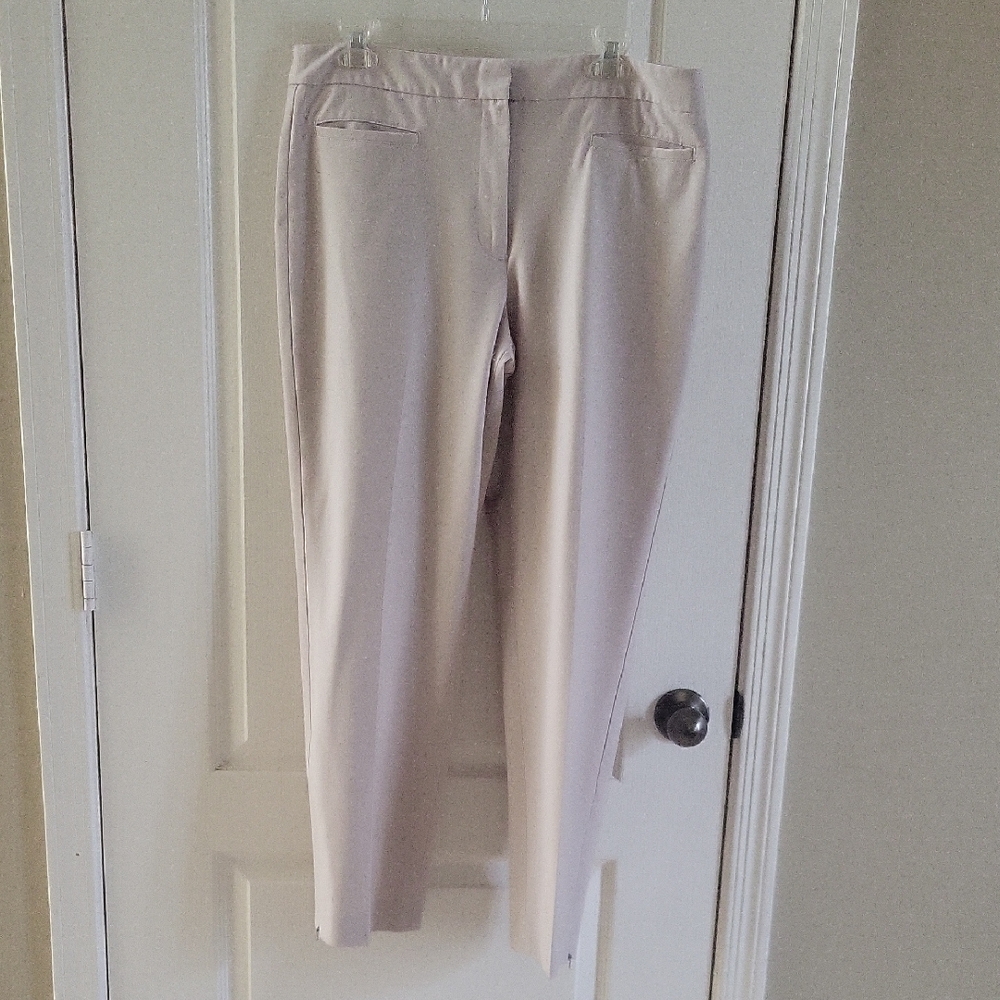 Talbots Light Beige Cropped Pants